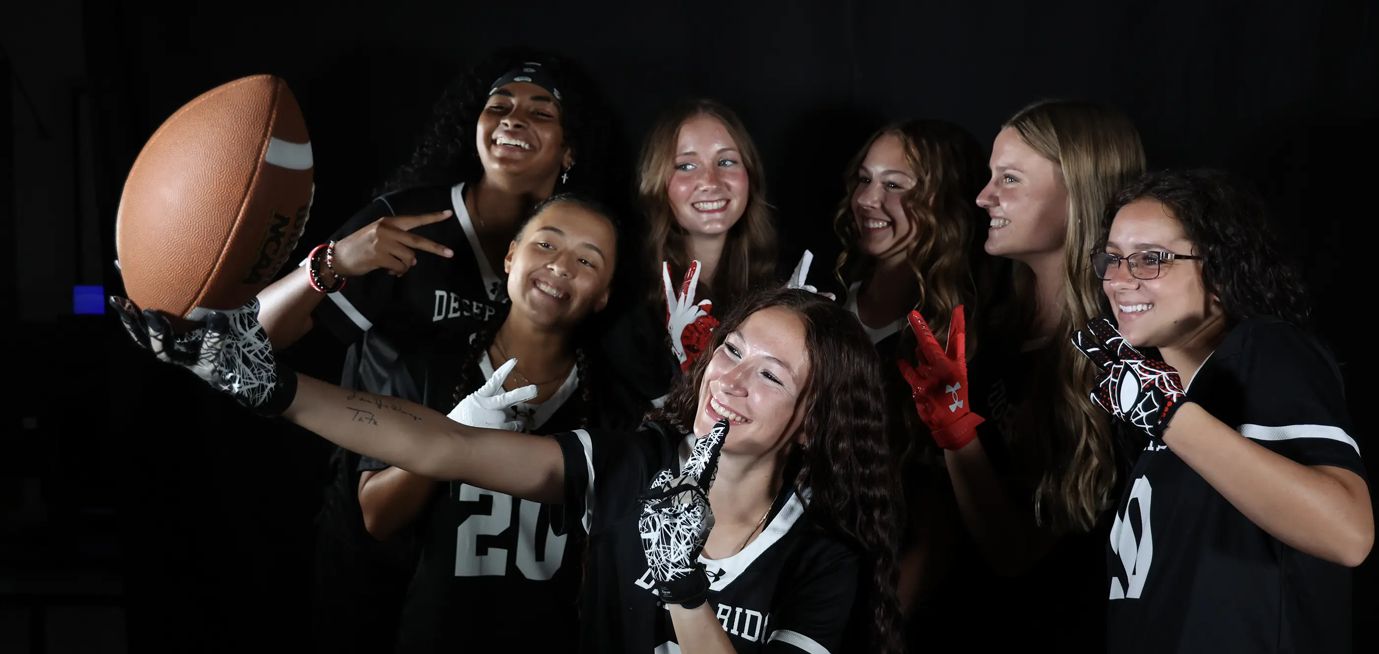 Desert Ridge Flag Football Selfie