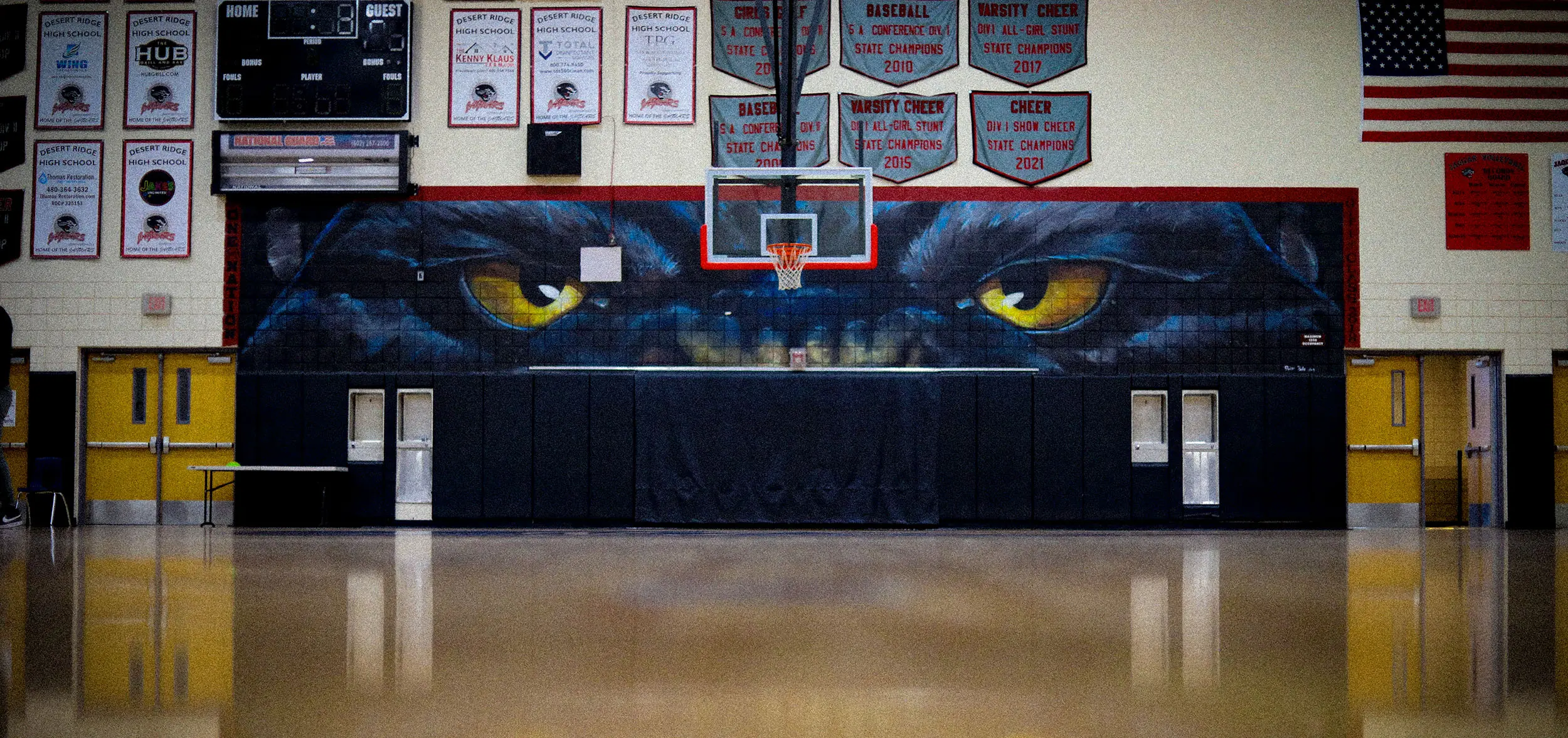 Desert Ridge Gym Wall